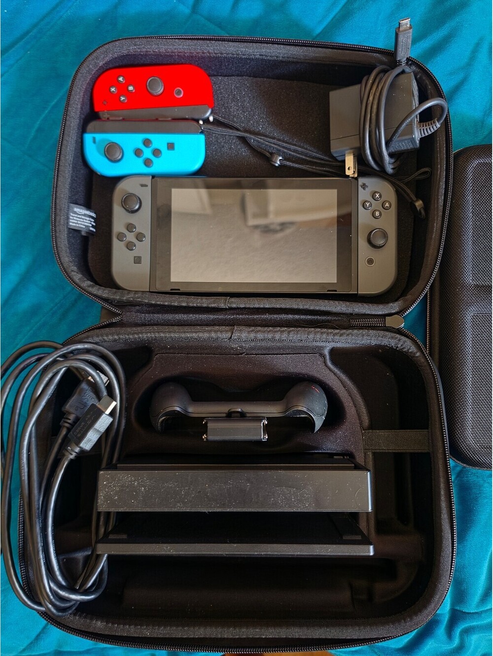 Nintendo Switch Console Bundle with Extra Joy-Cons & Accessories